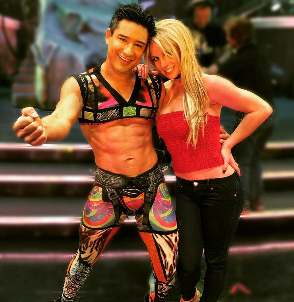 britney spears 2016 mario lopez